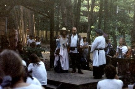 Zoltan and Theresa at the Chapel of Love